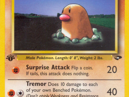 Brock s Diglett (67 132) [Gym Challenge 1st Edition] For Discount