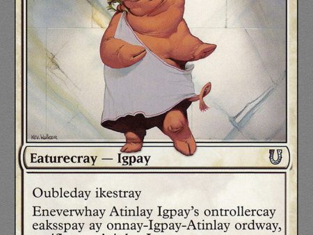 Atinlay Igpay [Unhinged] Sale