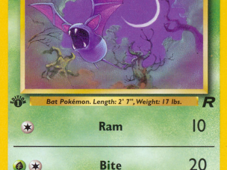 Zubat (70 82) [Team Rocket 1st Edition] Hot on Sale