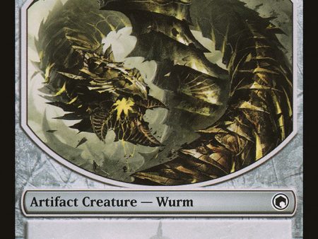 Wurm Token (8 9) [Scars of Mirrodin Tokens] Online Sale