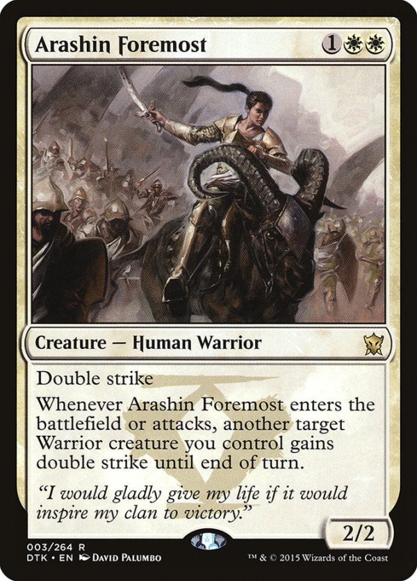 Arashin Foremost [Dragons of Tarkir] Online now