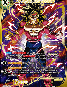 SS4 Bardock, Spirit Resonance (SPR) (BT14-122) [Cross Spirits] Sale