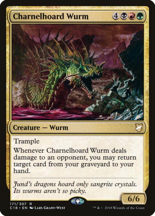 Charnelhoard Wurm [Commander 2018] For Discount