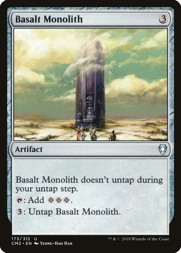 Basalt Monolith [Commander Anthology Volume II] Hot on Sale