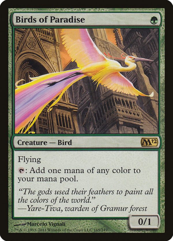 Birds of Paradise [Magic 2012] Online Hot Sale