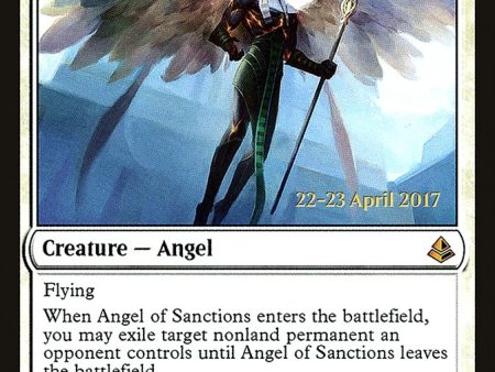 Angel of Sanctions [Amonkhet Prerelease Promos] For Cheap