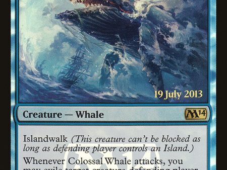 Colossal Whale [Magic 2014 Prerelease Promos] For Sale