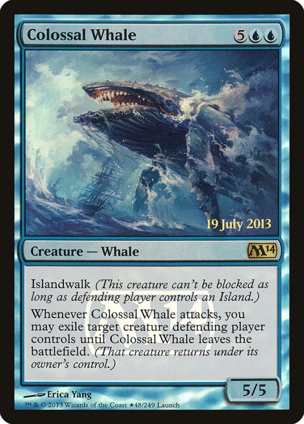 Colossal Whale [Magic 2014 Prerelease Promos] For Sale