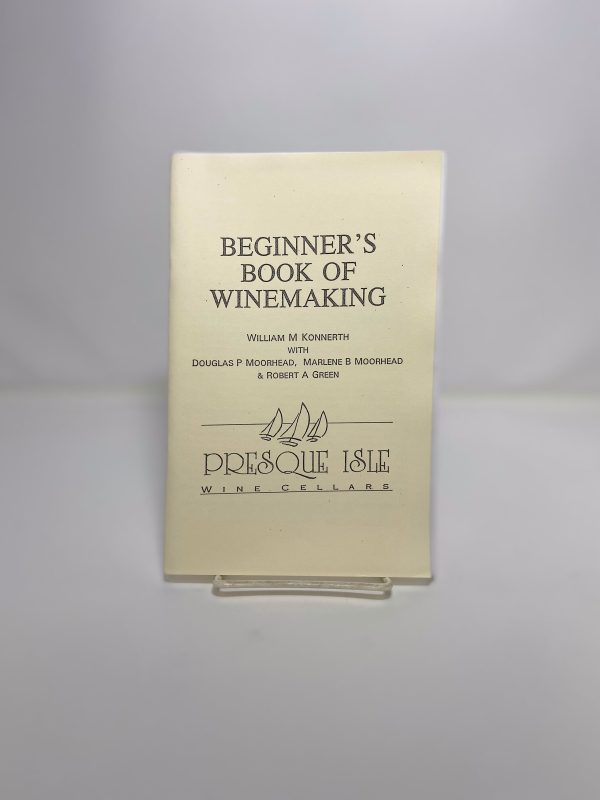 Beginner s book of winemaking For Sale