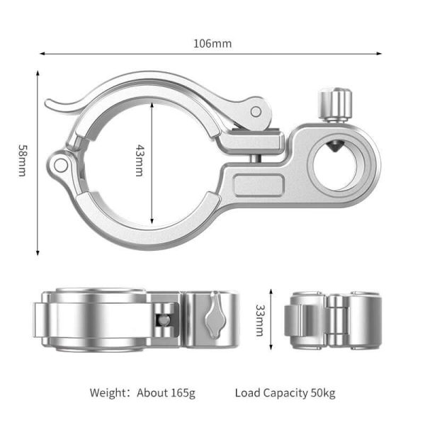 GearTree Clamp | 1 Mounting Point for 15.8mm Stud For Discount