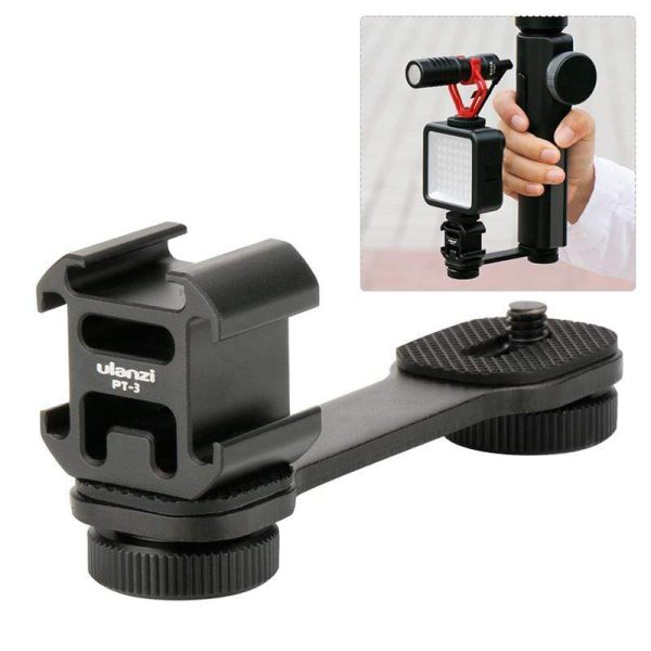 Ulanzi PT-3 Triple Cold Shoe Mount For Cheap